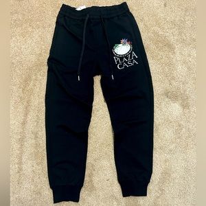 Black CasaBlanca Joggers size Medium